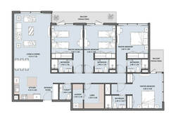 4 bedroom apartment